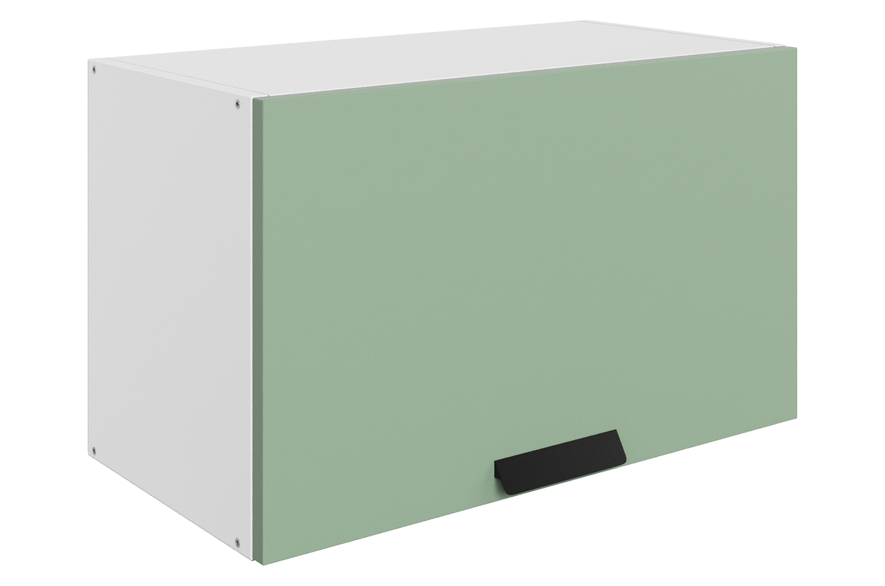 Джаз Шкаф навесной L600 H360 (1 дв. гл. гориз.) (эмаль)