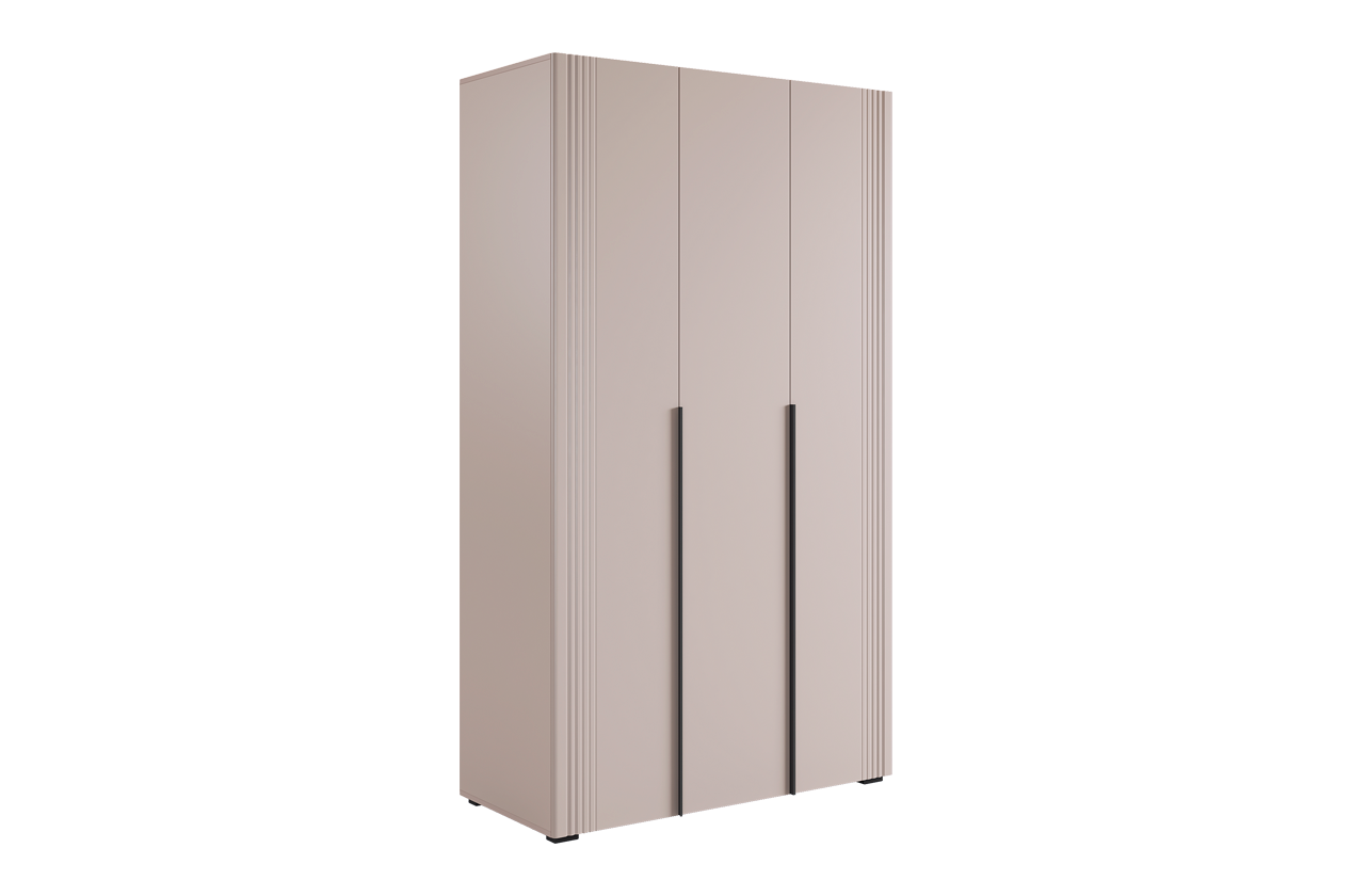 Катрин Шкаф трехдверный 105.01 (кашемир/фрапучино матовый)