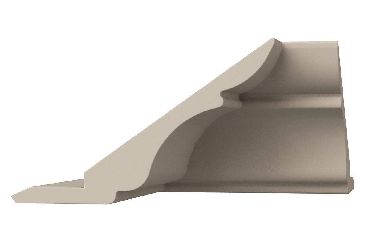 Элемент карниза угловой внутренний (90 град.) Атланта (сливки)