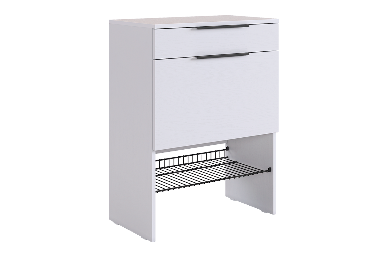 Баско Обувница (белое дерево/белое дерево)