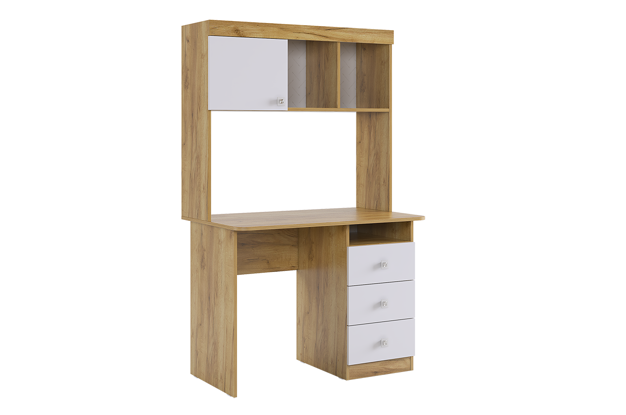 Форсаж Стол (дуб крафт золотой/белый)