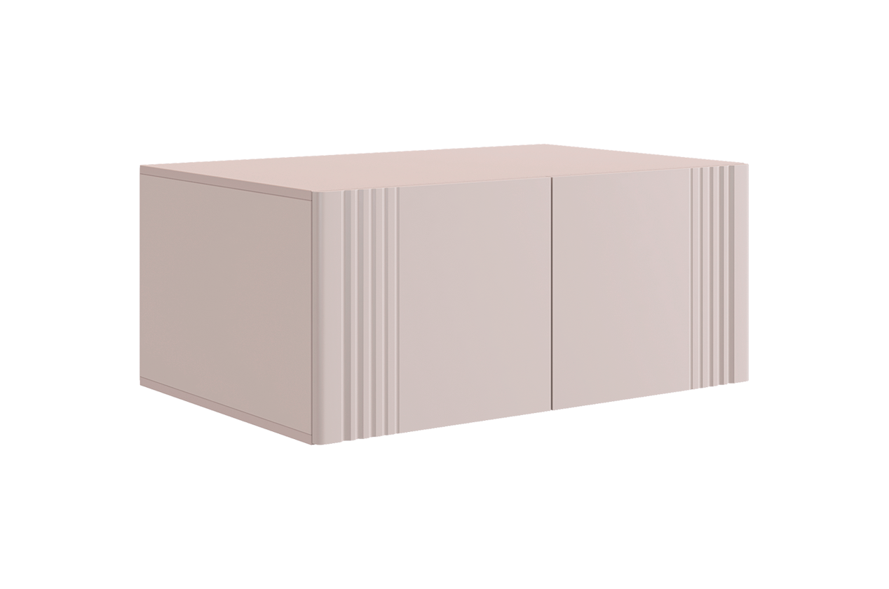 Катрин Антресоль двухдверная 116.01 (кашемир/фрапучино матовый)