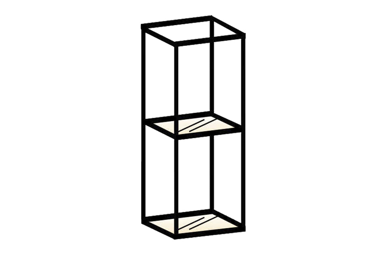 Шкаф навесной из профиля L200 H720 Кухня