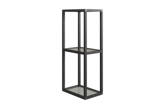 Шкаф навесной из профиля L200 H720 Кухня (черный муар)