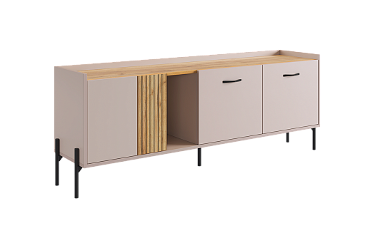 Доминика Тумба 2 (кашемир/дуб крафт золотой)