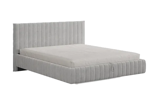 Кровать с подъемным механизмом Твикс 160х200 см (галька (велюр))