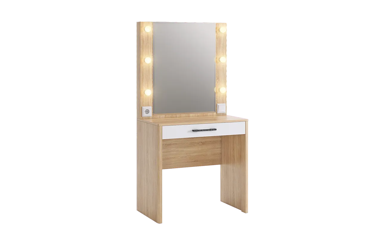 Зара Трюмо (дуб сонома/белый)